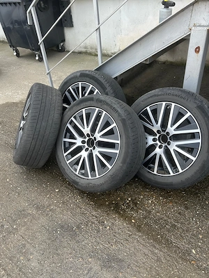 Jante R19 Mercedes GLC/GLE + 4 anvelope Continental 235/55R19 - imagine 2