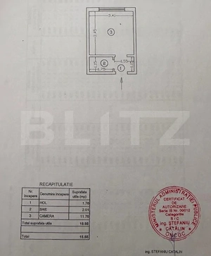 Cameră de cămin de vânzare, 16 mp – zona Păcurari  - imagine 6