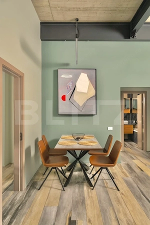 Apartament cu 3 camere, 80 mp, 2 băi, terasă 11 mp, zona Centrala - imagine 2