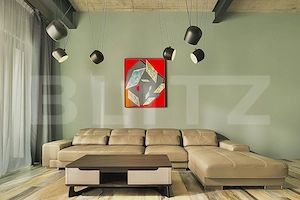 Apartament cu 3 camere, 80 mp, 2 băi, terasă 11 mp, zona Centrala - imagine 3