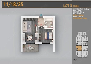 2 camere zona Pallady | Incalzire in pardoseala | Parcare Bonus