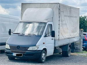 Mercedes Sprinter 2.2 Diesel an.2002 camioneta 3,5t cu prelata roti Duble pe spate 