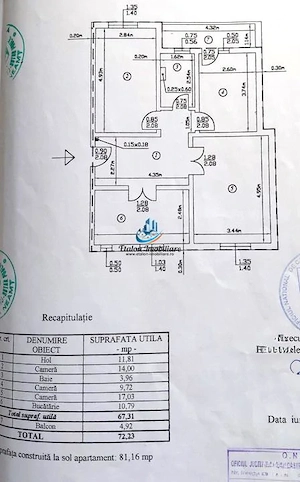 Apartament 3 camere decomandat, etaj 4, Calea Romanului - imagine 8