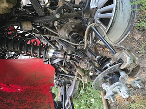 Dezmembrez ATV Hisun 400cc   Orice piesă disponibilă, motor spart - imagine 2