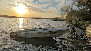 Barca de viteză Seahorse GFK, motor 140CP onboard 