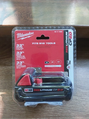 Baterie Milwaukee M18 CP2.0