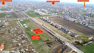 Teren pentru cladire cu 6ap - Acces la Drumul Boilor - Mosnita - 100e/mp+TVA