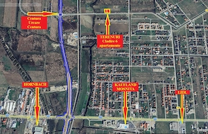 Teren pentru cladire cu 6ap - Acces la Drumul Boilor - Mosnita - 100e/mp+TVA - imagine 2