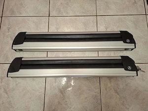 Set bare suport schiuri si snowboard Menabo Yelo 4 pentru Mercedes ML