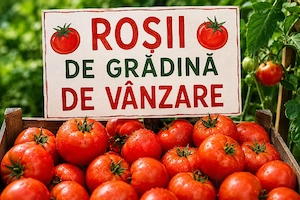 Roșii de grădină 100% naturale