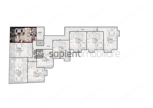 Apartament nou, modern cu 2 camere - Ultracentral -  Cuza Voda - imagine 7