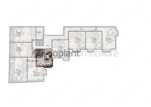 De vânzare apartament 2 camere, ultracentral, semifinisat - imagine 3