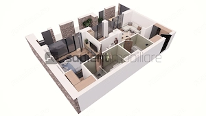 Apartament nou, modern cu 2 camere - Ultracentral -  Cuza Voda - imagine 5