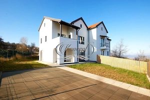 Duplex modern Feleacu cu vedere panoramica spre Cluj