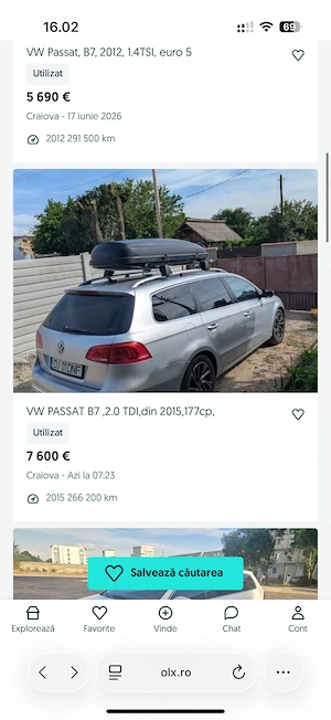 VW PASSAT B7,2.0 TDI,2015,177cp - imagine 6