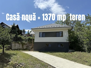 Casă Nouă 140mp Teren 1370mp Aproape de Grădiniță & Primărie