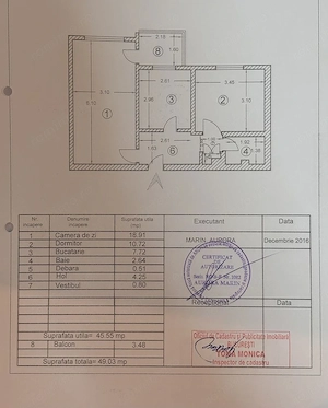 Apartament 2 cam zona Salajan - Prevederii - imagine 10