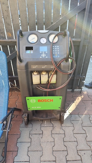 Statie incarcare freon auto Bosch complet automat  - imagine 2