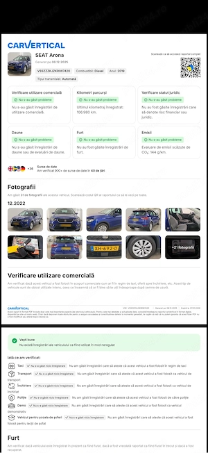 Seat Arona 2019 diesel euro6 cutie automata DSG - imagine 10