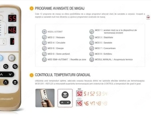 Pat masaj CERAGEM MCB-1201 Reflex + accesorii - imagine 3