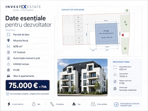 Teren pentru bloc cu 6 apartamente 