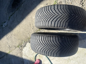 Vând cauciucuri cu jantă tablă Opel Corsa D - imagine 3