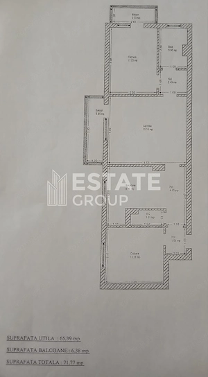 Apartament cu 3 camere in zona Aradului