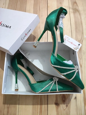 pantofi eleganți cu toc 10 cm