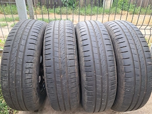 Set 4 roți complete VW Polo R14 – jante + anvelope Hankook 165/70 R14