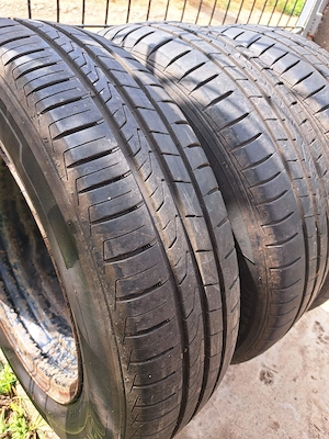Set 4 roți complete VW Polo R14 – jante + anvelope Hankook 165/70 R14 - imagine 6