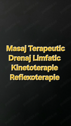 Ședințe de Masaj, Drenaj Limfatic, Reflexoterapie 