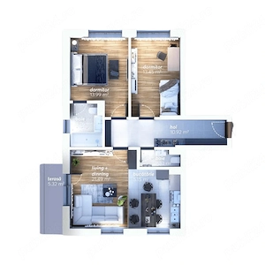 Apartament 3 camere finalizat mutare imediata Bulevardul Timisoara sector 6 Bucuresti - imagine 9