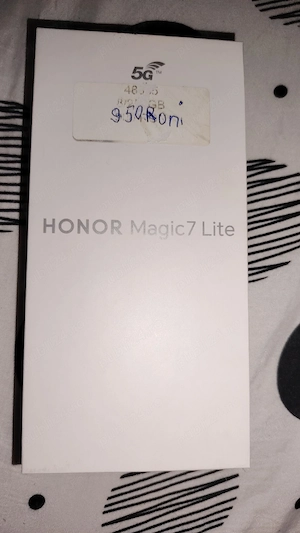 Honor magic 7 lite Nou 880 roni Garantie 8 cu 256 giga