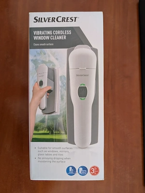SilverCrest Vibrating Cordless Window Cleaner