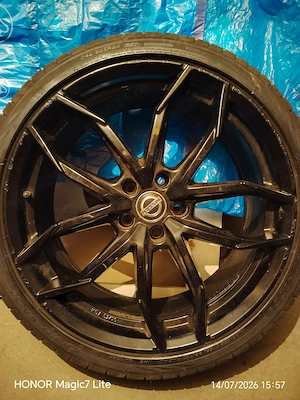 Set jante aliaj,20",cu anvelope MS, Goodyear,5×114,3. - imagine 1