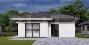 Casă single modernă, 110 mp utili, teren 468 mp, cartier nou – Livezeni