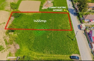 Teren intravilan 1455 mp | 31 m deschidere | Curent + Internet | 25 min Brașov - imagine 2