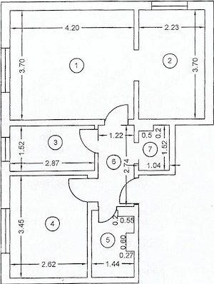 Apartament 3 camere - imagine 7