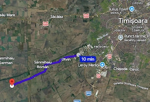 742mp teren langa șosea DJ591A in Sanmihaiu Roman - imagine 3