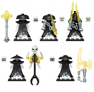 Set 5 Minifigurine tip Lego Ninjago Forbidden Five Phantom Ninjas pk2