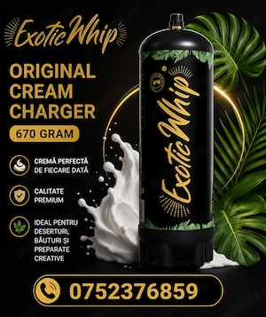 Butelie azot ExoticWhip 670G 