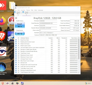 ssd Adata 512gb stare perfecta