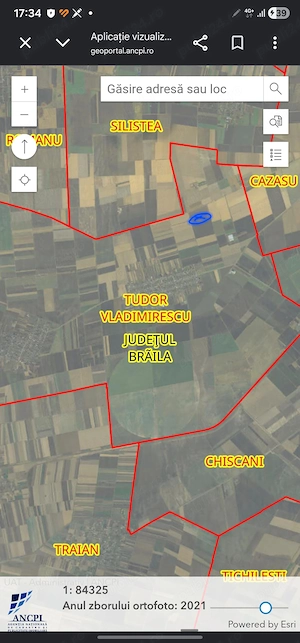 Vânzare teren agricol Tudor Vladimirescu Brăila 