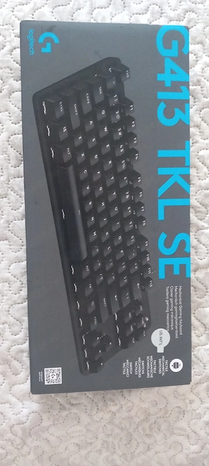 Tastatura Gaming mecanica LOGITECH G413 SE TKL, USB, Layout US INT, negru