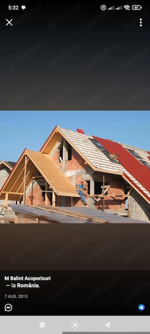 Reparatii,montaj țiglă metalica