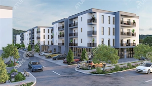 Apartament intabulat cu 3 camere finisat la cheie etaj 2 zona Brana - imagine 4
