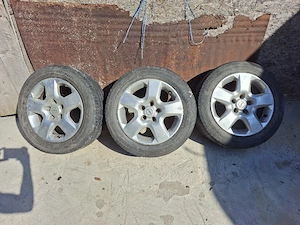 Anvelope de vara + Jante Opel Astra H  - imagine 2