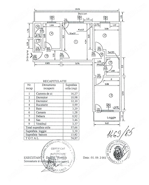 Apartament 3 camere, 75mp, bloc reabilitat, vedere pe ambele parti, Giulesti - Prunaru - imagine 7