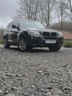 BMW X3 xDrive 2.0d 2012 | Trapă Panoramică | Piele | HUD | 2 Seturi Roți
