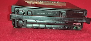 Radiocasetofon auto vintage an 1992  PHILIPS 520   poze reale   ATENTIE - LIPSA UN BUTON ( DREAPTA J - imagine 2